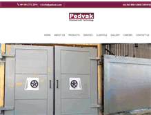 Tablet Screenshot of pedvak.com